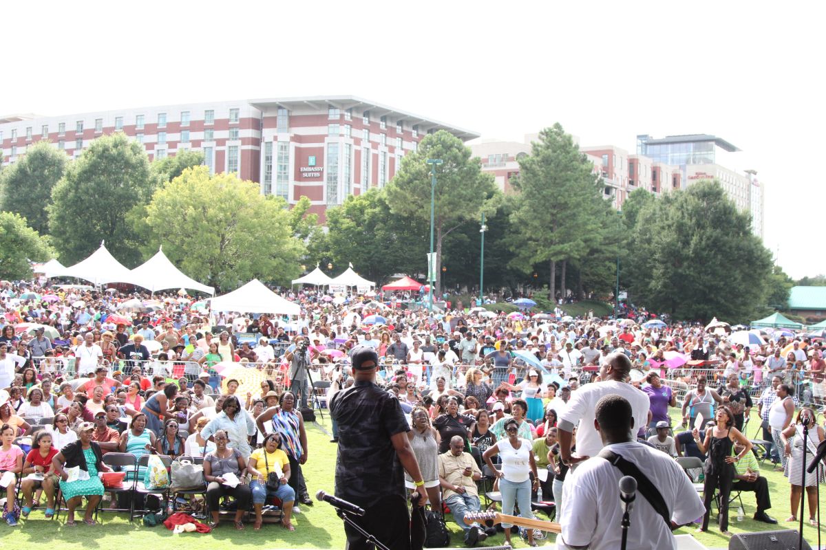 Praise in the Park 2014 MyPraise 102.5, Atlanta, Inspiration, Gospel