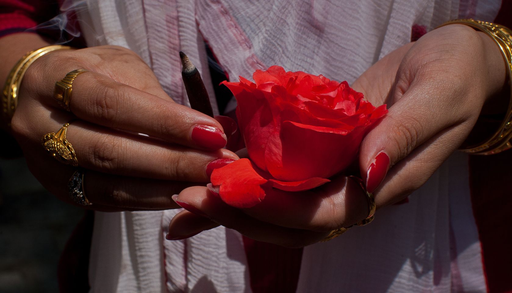 Faithful Gather At Temple During Kheer Bhawani Festival In Kashmir