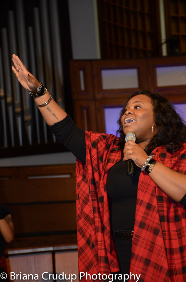 Tasha Cobbs, Kierra Sheard & Bishop William Murphy at ONE PLACE LIVE Tour ATL!