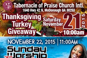 Tabernacle of Praise Turkey