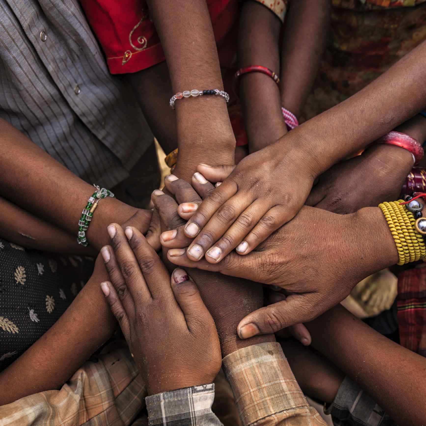Unity of Indian children, Asia