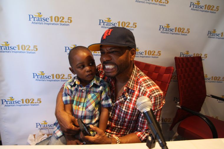 Kirk Franklin & St. Jude Patient