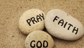 'Pray, Faith, God'