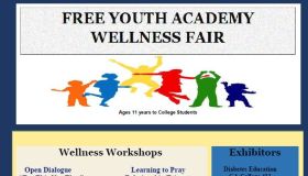 Free Youth Academy Wellness Fair