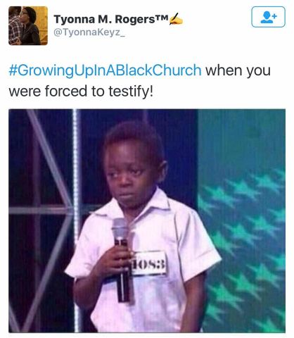 Growing Up In A Black Church