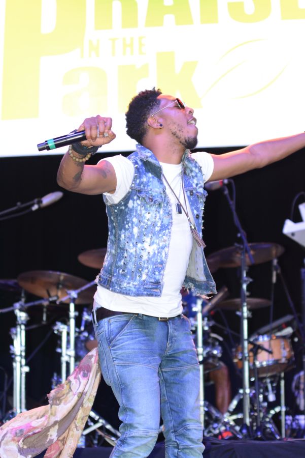 Deitrick Haddon at Praise In The Park 2017