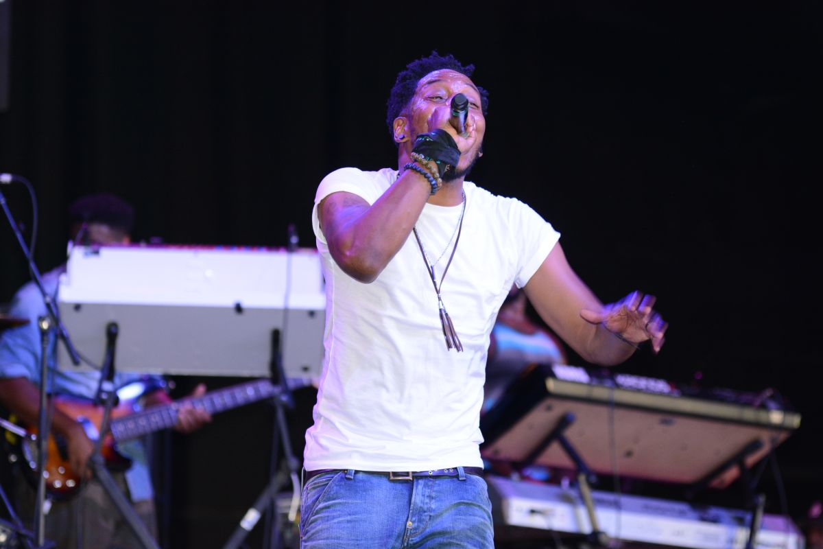 Deitrick Haddon at Praise In The Park 2017