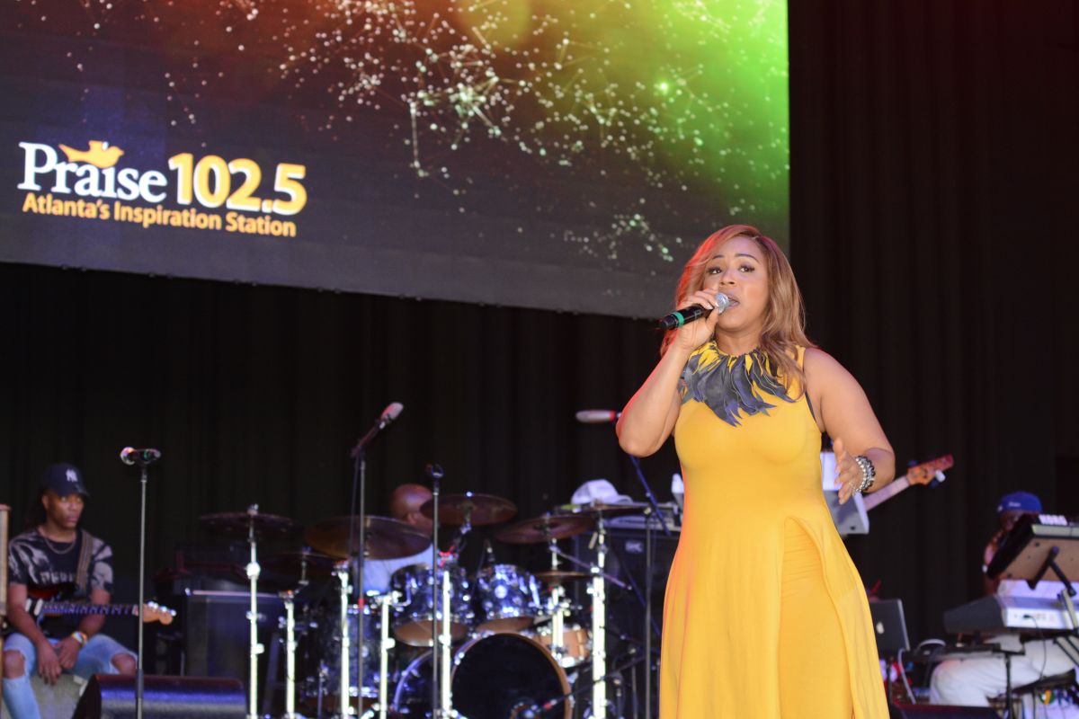 Erica Campbell Praise In The Park 2017