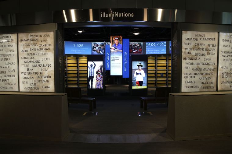 The Museum Of The Bible Holds A Press Preview Ahead Of It's Public Opening