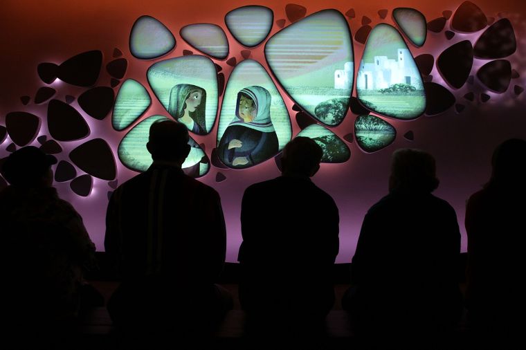 The Museum Of The Bible Holds A Press Preview Ahead Of It's Public Opening