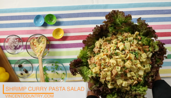 Shrimp Curry Pasta Salad