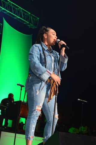 Koryn Hawthorne On Stage At Praise In The Park 2018