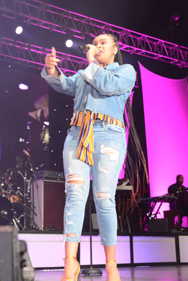 Koryn Hawthorne On Stage At Praise In The Park 2018