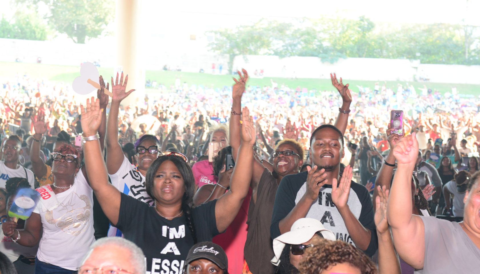 Praise In The Park 2018 Crowd Shots