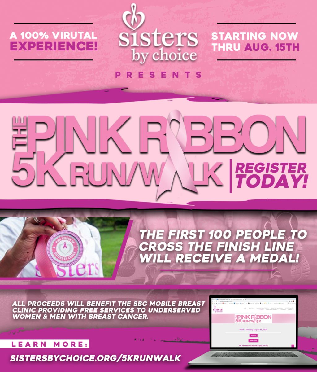 Sisters By Choice | The Pink Ribbon 5K Run/Walk
