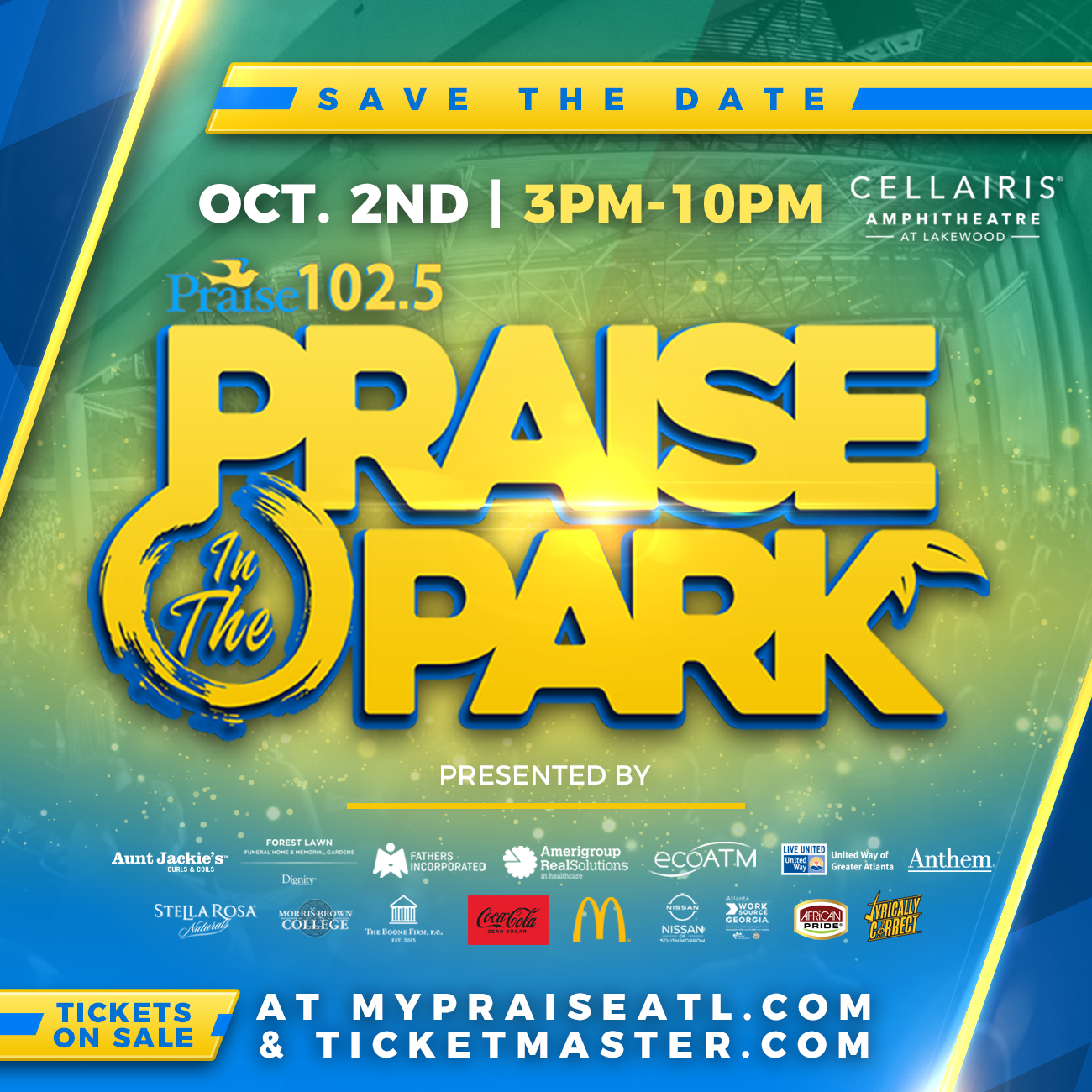 Praise In The Park 2021 | Get Your Tickets Today!