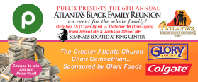 PRAISE 1025 HAS TEAMED UP WITH THE ATLANTA BLACK FAMILY REUNION PRESENTED BY PUBLIX