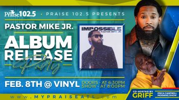 Pastor Mike JR Album Release Party Feb.8th