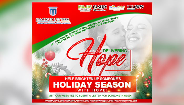 Delivering Hope For The Holidays