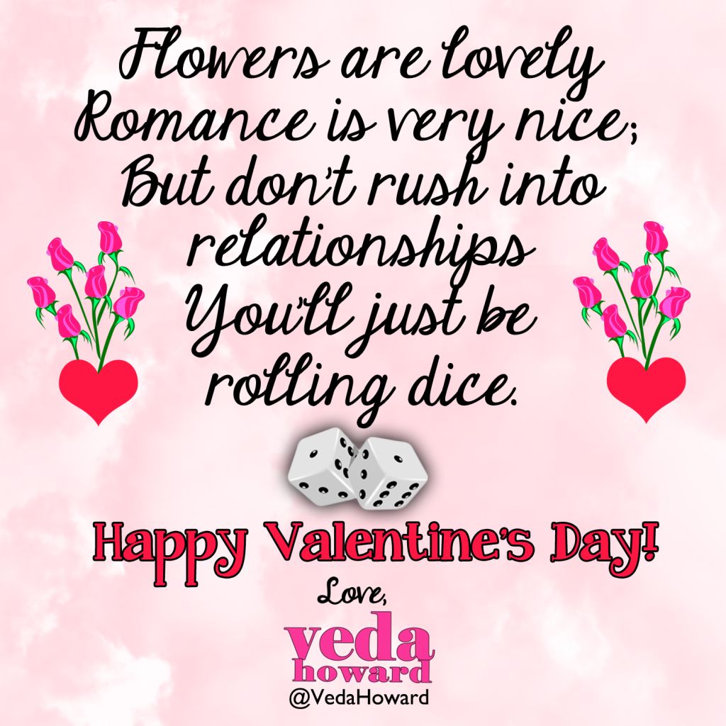 Veda Howard- Valentine's Day Poetry graphics