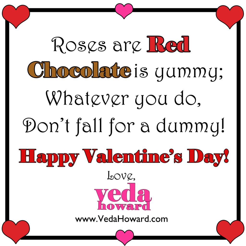 Veda Howard- Valentine's Day Poetry graphics